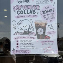 September promo with a beauty place