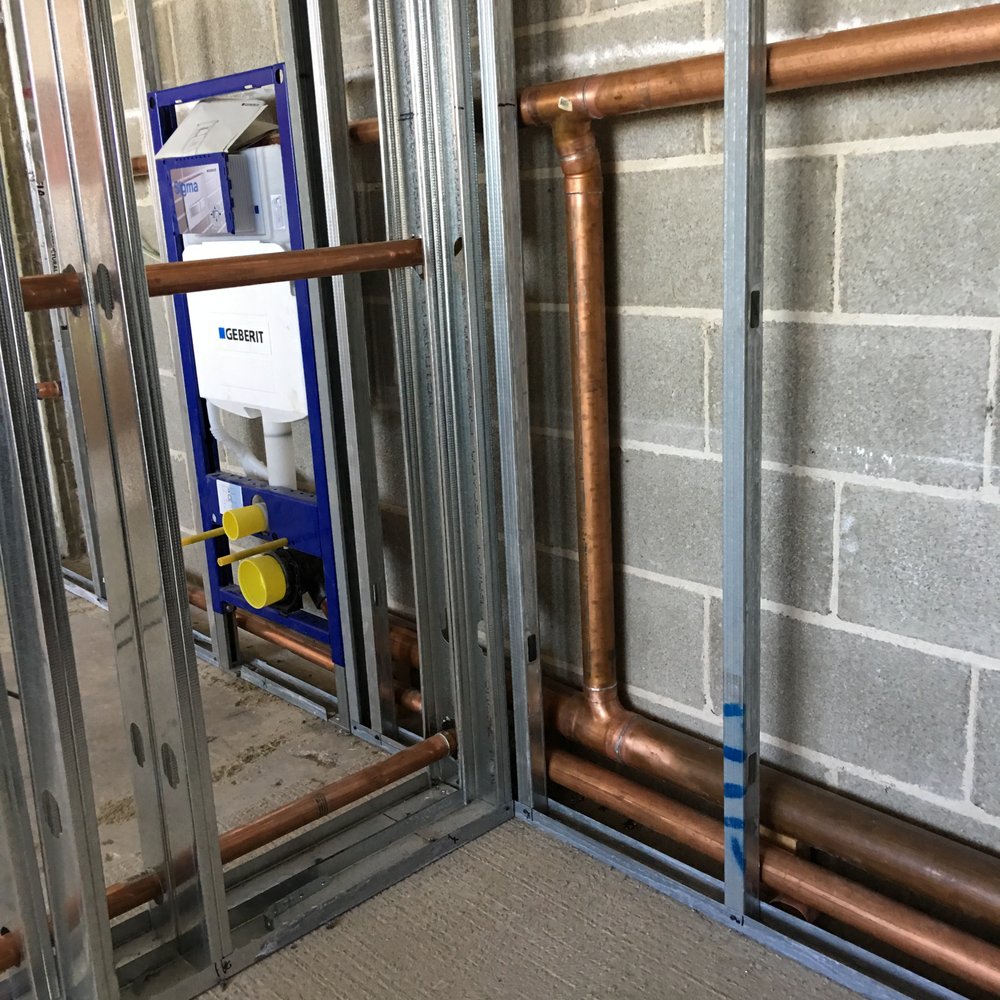 MWW Painting - Quality work: All new wall framing and copper tubing throughout. - Painters Near Me - Chicago, Illinois