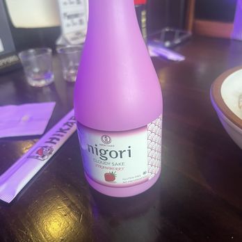 Hikari Sushi & Ramen - Strawberry Sake - Sushi Bars Near Me - Corona, California