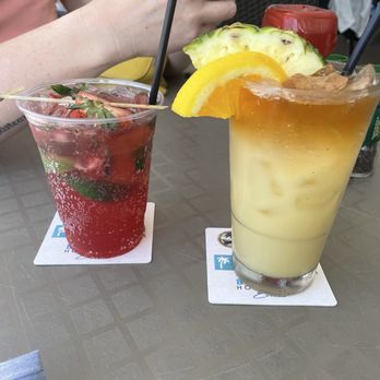 Beach House Waterfront Restaurant - Mocktail and rum runner - American Near Me - Bradenton Beach, Florida Beach House Waterfront Restaurant - Mocktail and rum runner - American Near Me - Bradenton Beach, Florida