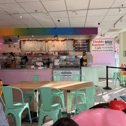 Inside of Ice Cream shop Inside of Ice Cream shop
