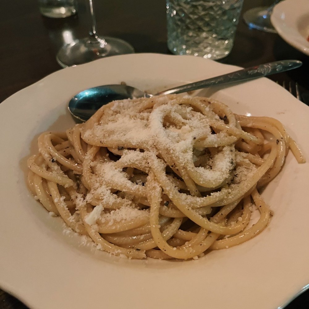 Hyacinth - Bucatini Cacio e Pepe - Italian Near Me - Saint Paul, Minnesota Hyacinth - Bucatini Cacio e Pepe - Italian Near Me - Saint Paul, Minnesota