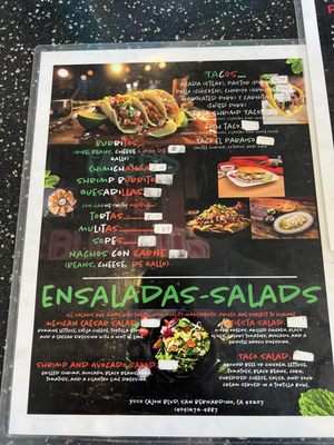 Menu photo 2 Mariscos Las Iguanas Muscoy, CA Menu photo 2 Mariscos Las Iguanas Muscoy, CA