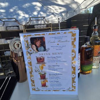 Dapper Bartenders - Event menu - Bartenders Near Me