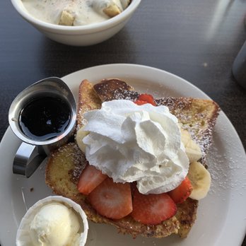 Millie's Cafe - small order of french toast ($10), side of biscuits & gravy ($3), black coffee ($3). really good!!! - Breakfast & Brunch Near Me - Los Angeles, California