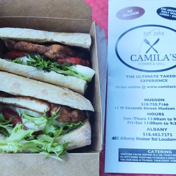 Camila's Pizzeria & Grill - Chicken Cutlet Sub - Pizza Near Me - Hudson, New York