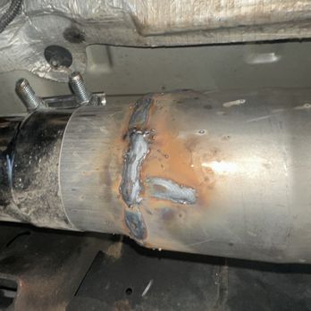 Tnt Automotive - Would u be proud of this weld on your truck after paying 1100? - Auto Repair Near Me - Sparks, Nevada Tnt Automotive - Would u be proud of this weld on your truck after paying 1100? - Auto Repair Near Me - Sparks, Nevada