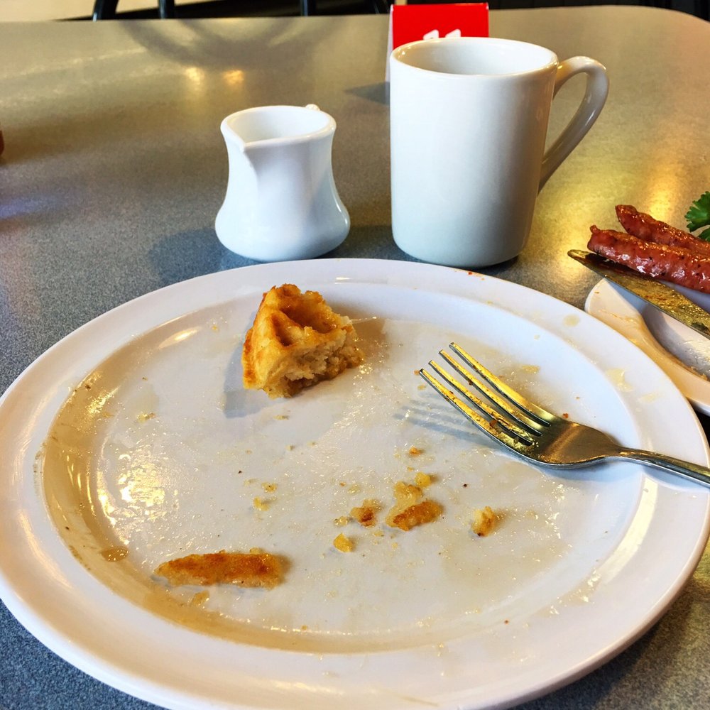Joes Cafe - The delicious Belgian waffle didn't last long enough for a proper picture. Maybe next time! - Breakfast & Brunch Near Me - Orem, Utah