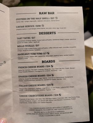 Menu photo 3 Mandrake Geneva, IL