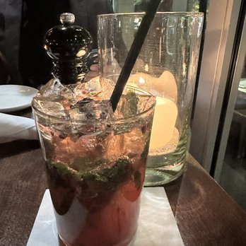 Nick's On 2nd - Black and blue mojito - New American Near Me - Long Beach, California Nick's On 2nd - Black and blue mojito - New American Near Me - Long Beach, California
