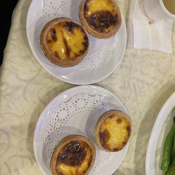 Koi Palace - 263. Egg Custard Tart - Dim Sum Near Me - Milpitas, California