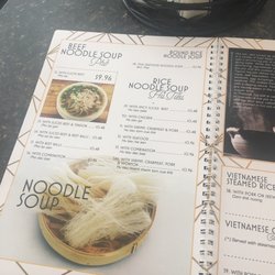 Viet-Thai Restaurant - Pages of options!