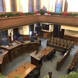 Denton County - Gallery courtroom