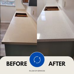 ILS Resurfacing - Countertop resurfacing using multi stone finish spec
