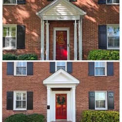 Dollman Construction - The top is the before and the bottom is after.