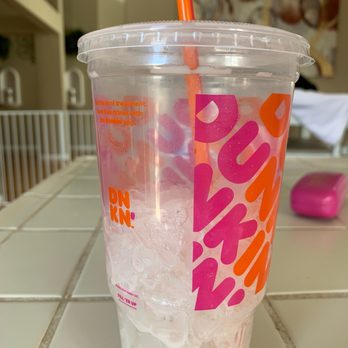 Dunkin' - a drink in a plastic cup with a straw - Coffee & Tea Near Me - Sparks, Nevada Dunkin' - a drink in a plastic cup with a straw - Coffee & Tea Near Me - Sparks, Nevada