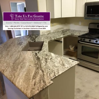 Fantasy Brown Granite Kitchen Countertops For A Camarillo