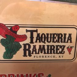 Taqueria Ramirez - Drink and dessert menu