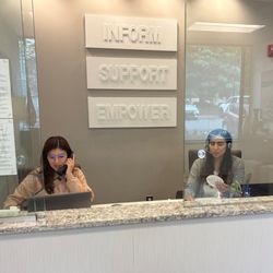 Mosaic Virginia - Front check in desk at Mosaic Virginia in Herndon.