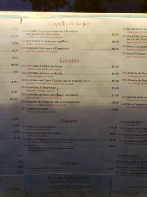 Menu photo 4 Palace Thai Paris, 75 Menu photo 4 Palace Thai Paris, 75