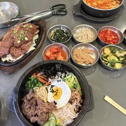 Bulgogi , Dolsot Bimbimbap, Beef Soon Tofu Bulgogi , Dolsot Bimbimbap, Beef Soon Tofu