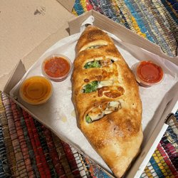 Paint Room Pizzeria & Sandwich Shop - Chicken and broccoli Stromboli