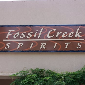 Fossil Creek Liquor - sign for fossil creek spirits - Beer, Wine & Spirits Near Me - Westlake, Texas