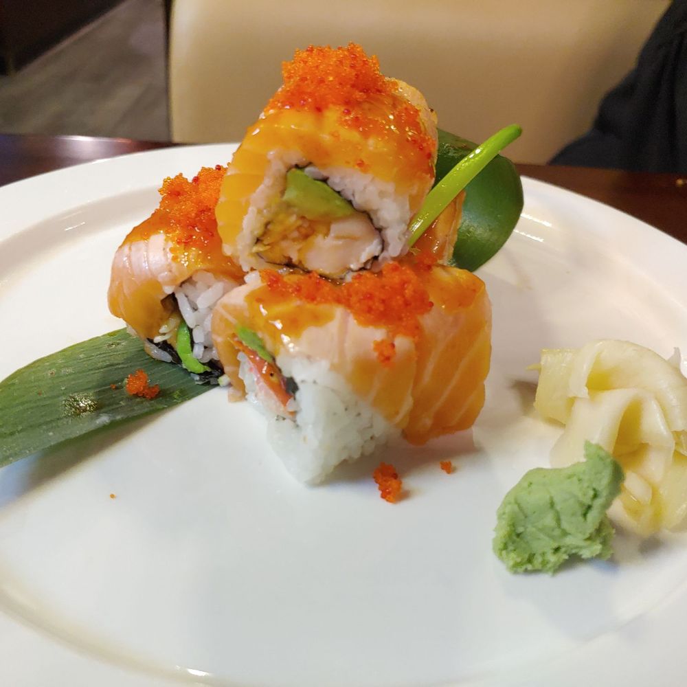 Mika French Sushi - Crazy King Crab Roll - A lot of great ingredients in this medley of flavor - Japanese Near Me - Sugar Hill, Georgia Mika French Sushi - Crazy King Crab Roll - A lot of great ingredients in this medley of flavor - Japanese Near Me - Sugar Hill, Georgia