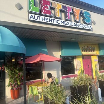 Letty's Authentic Mexican Cocina - Outside seating too cute - Mexican Near Me - Humble, Texas