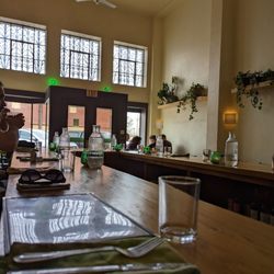 Margaret's - Natural light. This West Texas light is different and cant believe in here at 6 no overhead lighting is needed!!!