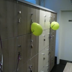 Fitness World - Decorated for New Year - what about some bubbles!!