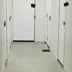 Reliable Storage - Surrounding unfinished units. Poorly secured.