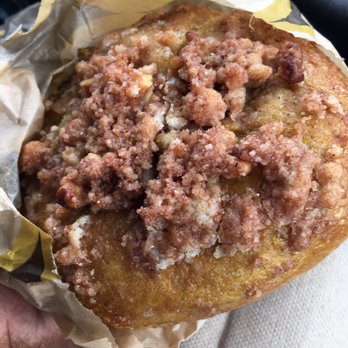 Einstein Bros. Bagels - Pumpkin spice crunch!! Amazing - Bagels Near Me - Brookfield, Wisconsin