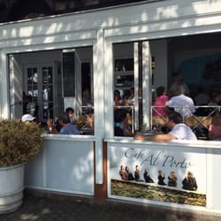Eiscafe Al Porto - Terasse mit Seeblick