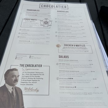 The Chocolatier - Menu - New American Near Me - Hershey, Pennsylvania The Chocolatier - Menu - New American Near Me - Hershey, Pennsylvania