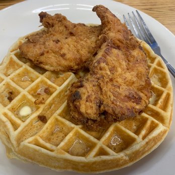 Savoy - Chicken and single Waffle - New American Near Me - Tulsa, Oklahoma