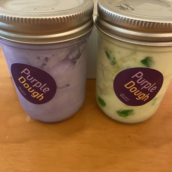 Purple Dough - Ube and coconut pandan ice cream - Desserts Near Me - Woodside, New York Purple Dough - Ube and coconut pandan ice cream - Desserts Near Me - Woodside, New York