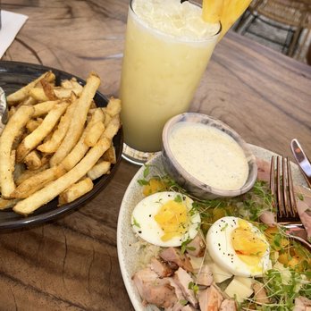 Wild - Cobb Salad, fries, Pina Colada - Coffee & Tea Near Me - Houston, Texas Wild - Cobb Salad, fries, Pina Colada - Coffee & Tea Near Me - Houston, Texas