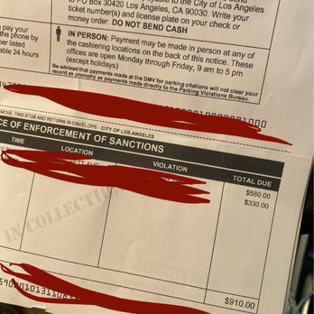Olympic Auto Buy - Here are the tickets!! What a scam!!!! - Car Buyers Near Me - Pomona, California