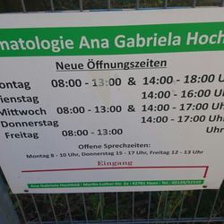 Arzt Schild.