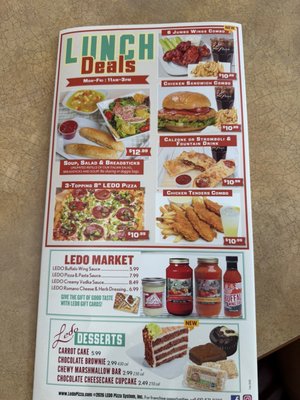 Menu photo 6 Ledo Pizza La Plata, MD