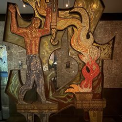 Midnight Rambler - Don't forget to check out the beautiful mosaic walls in the hotel lobby before you walk downstairs.