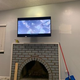 Concealed mounted 50 inch.