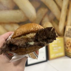 Eat Crispy Burger Encinitas - Og double borger