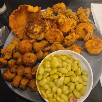 Page's Okra Grill - Seafood Platter* - Southern Near Me - Mount Pleasant, South Carolina Page's Okra Grill - Seafood Platter* - Southern Near Me - Mount Pleasant, South Carolina