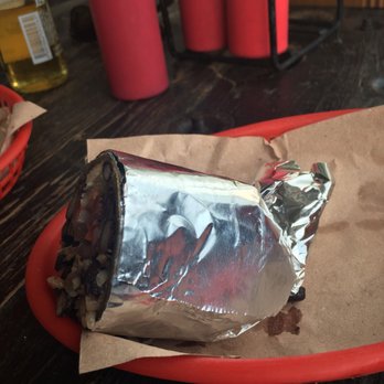 Burrito Amor - Pic of half of the burrito - Twas delicious!! - Bars Near Me - Tulum, ROO