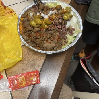 The Halal Guys - Beef platter - Mediterranean Near Me - Buford, Georgia The Halal Guys - Beef platter - Mediterranean Near Me - Buford, Georgia