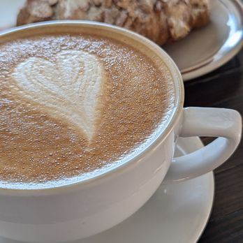 Vigilante Coffee - Close up of latte - Coffee & Tea Near Me - Hyattsville, Maryland