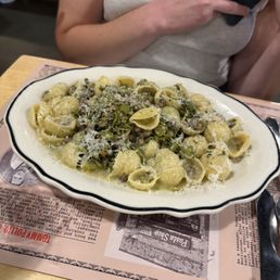 Orecchiette with broccolini and sausage