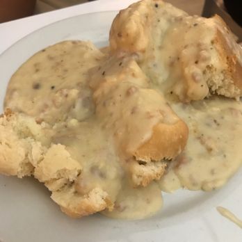 Off Street Cafe - 2 Housemade Biscuits & Gravy - American Near Me - Cerritos, California Off Street Cafe - 2 Housemade Biscuits & Gravy - American Near Me - Cerritos, California